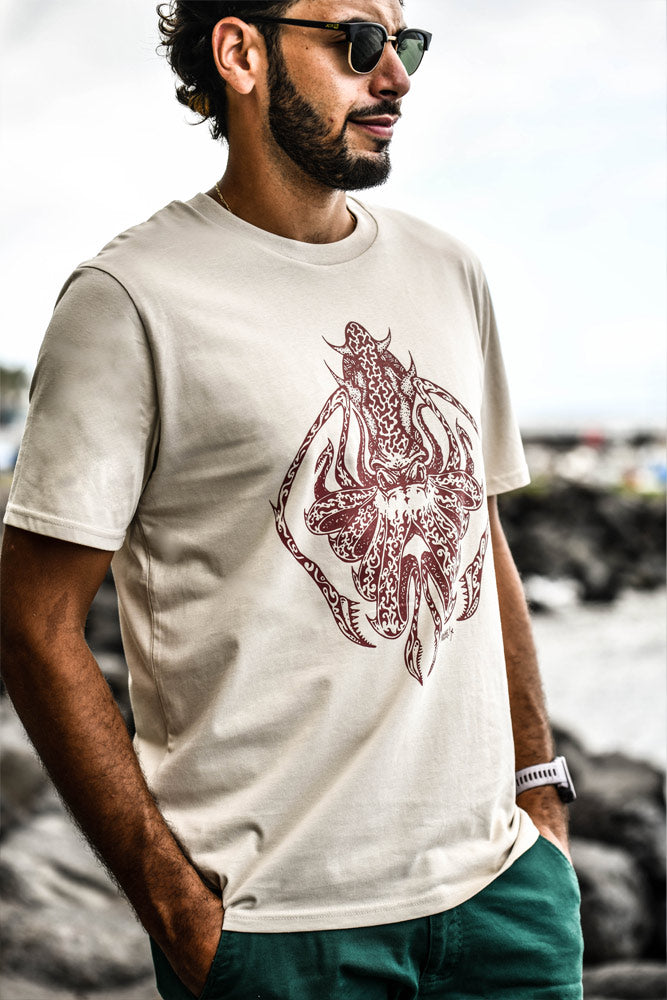 T-SHIRT HOMME LA PIEUVRE