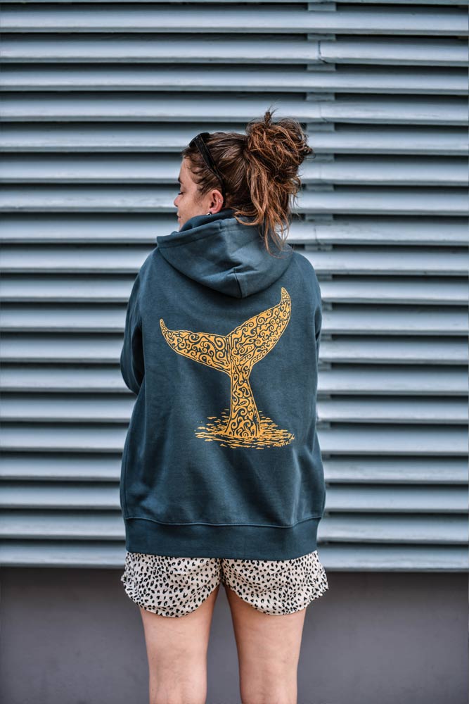 SWEAT MIXTE QUEUE DE BALEINE
