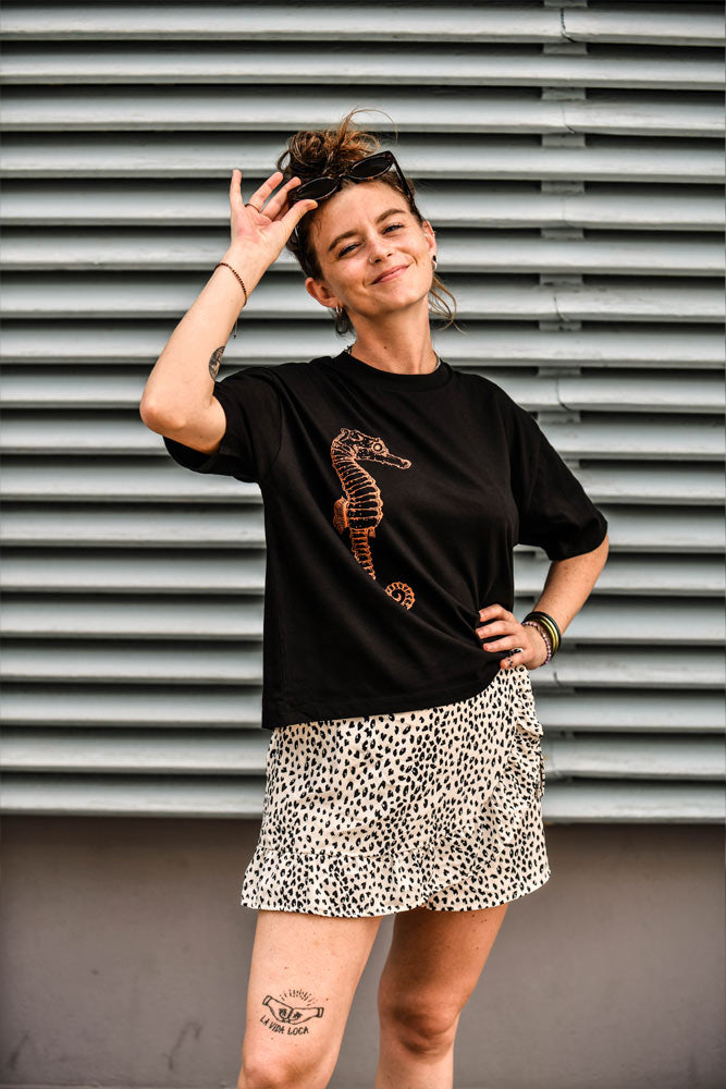 T-SHIRT FEMME HIPPOCAMPE