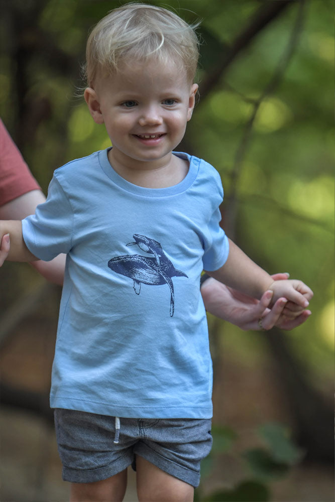 T-SHIRT BEBE BALEINES