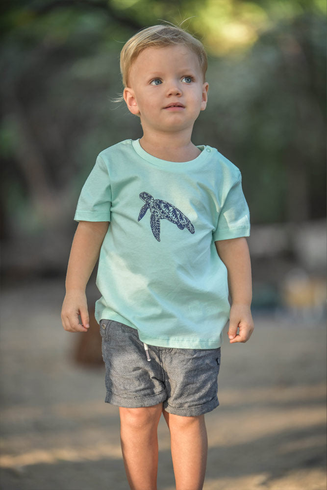 T-SHIRT BEBE TORTUE SIMPLE