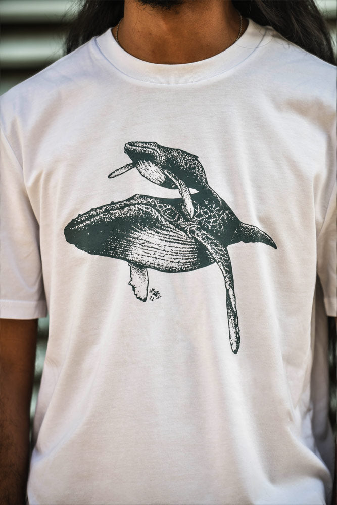 T-SHIRT HOMME BALEINES