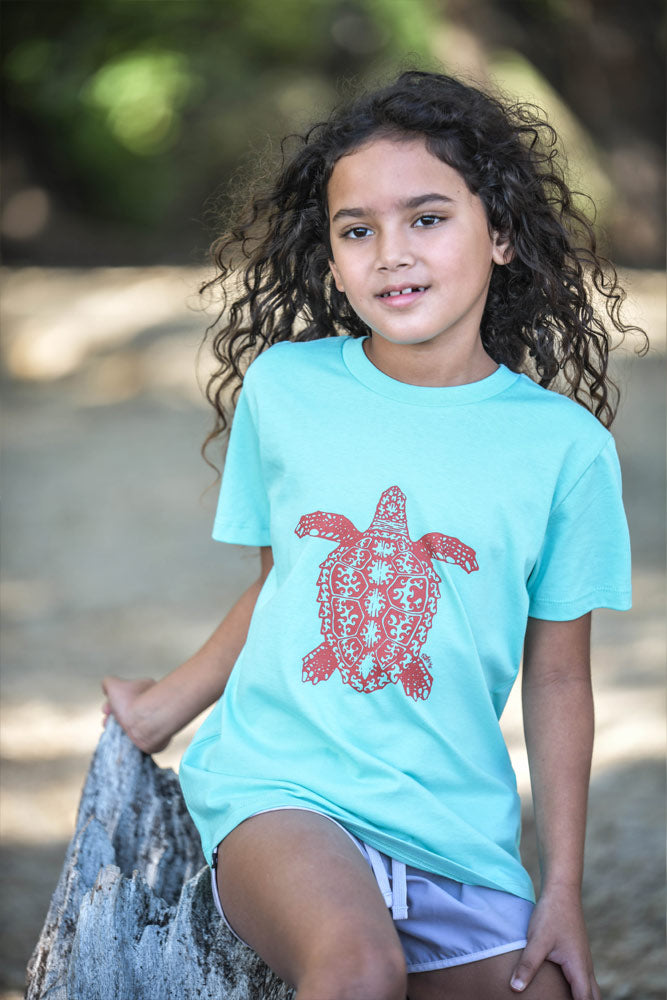 T-SHIRT ENFANT TORTUE CARET