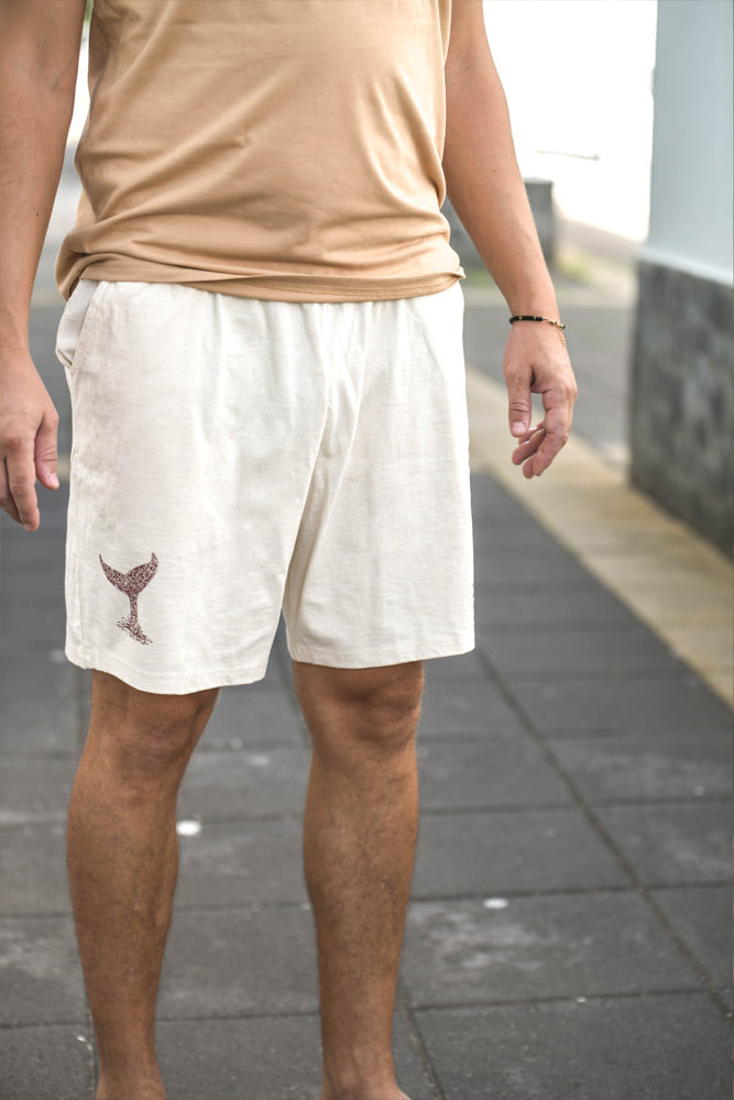 SHORT MIXTE QUEUE DE BALEINE