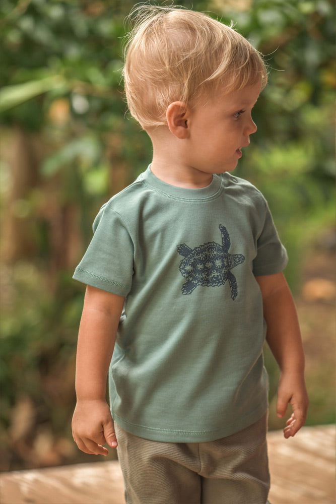 T-SHIRT BEBE TORTUE CARET
