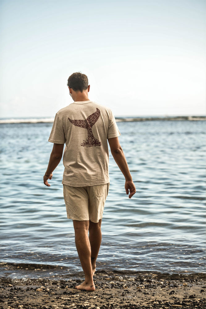 T-SHIRT HOMME QUEUE DE BALEINE