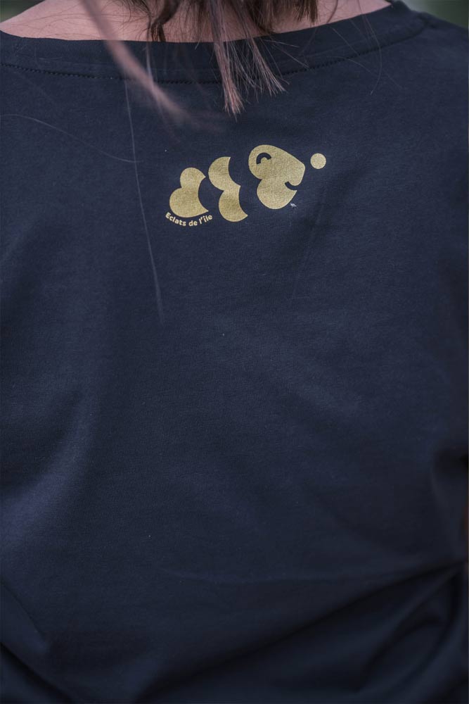 T-SHIRT FEMME ECLATS DE L'ILE