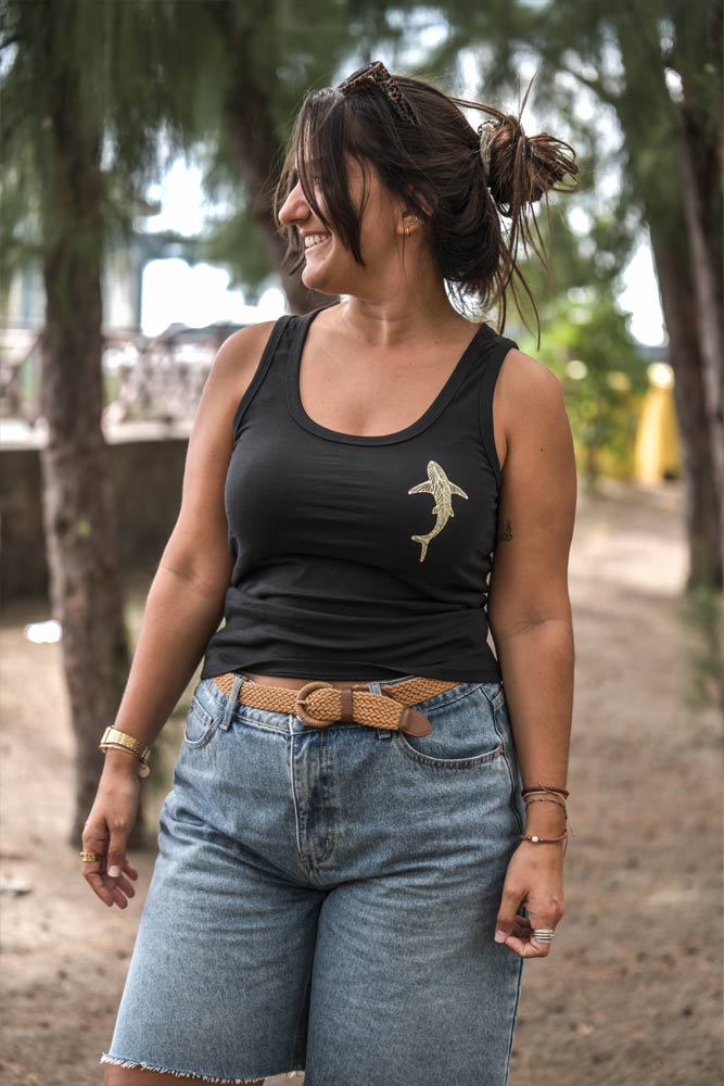DEBARDEUR FEMME REQUIN ZEBRE