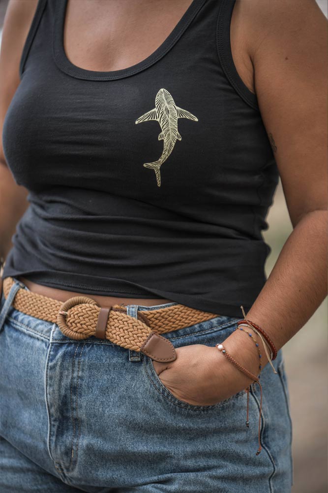 DEBARDEUR FEMME REQUIN ZEBRE