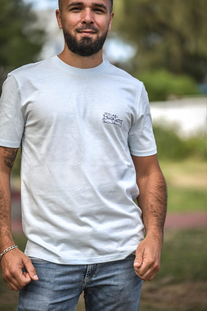 T-SHIRT HOMME PAILLE EN QUEUE