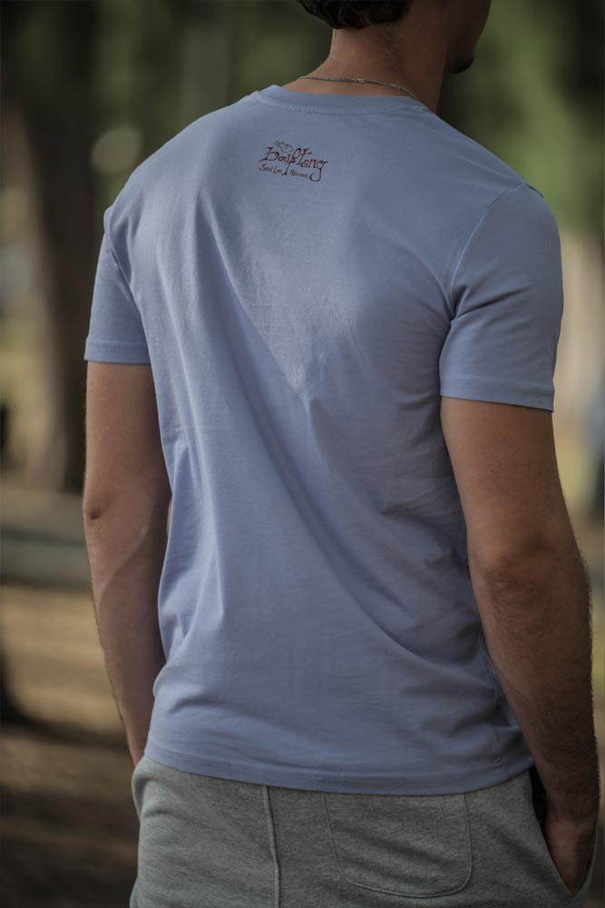 T-SHIRT HOMME POISSON AZTEK