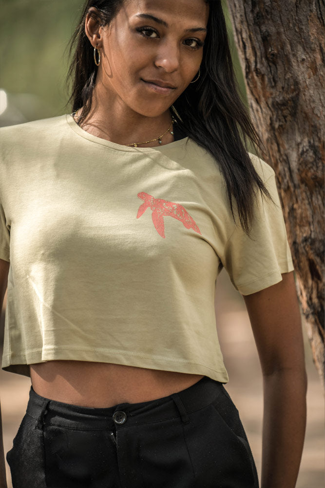 T-SHIRT FEMME TORTUE SIMPLE