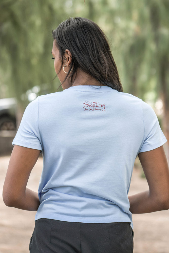 T-SHIRT FEMME QUEUE DE BALEINE