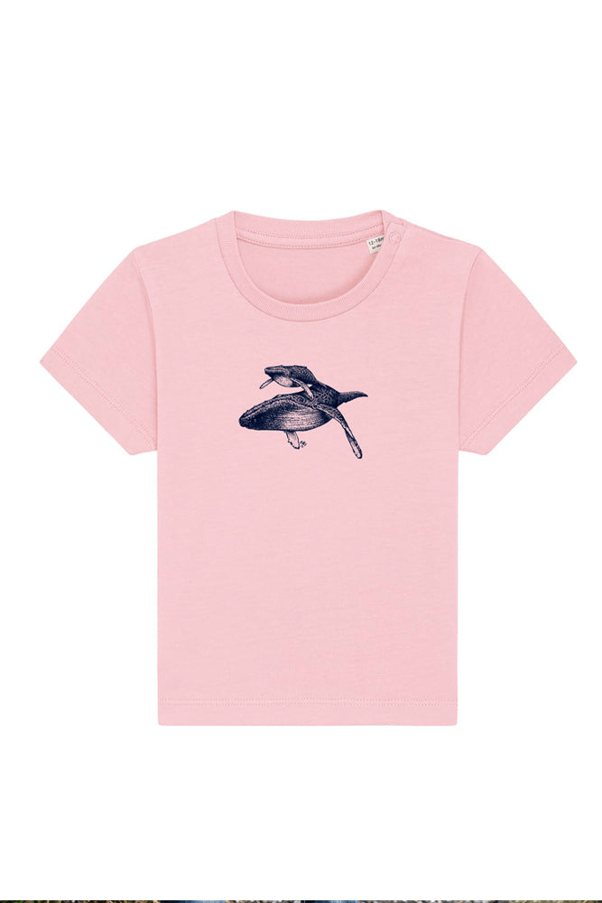 T-SHIRT BEBE BALEINES