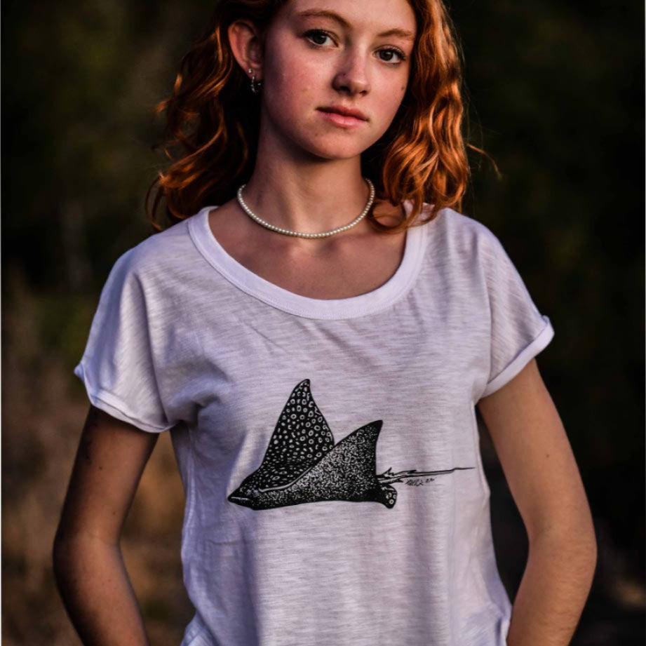 T-SHIRT FEMME RAIE