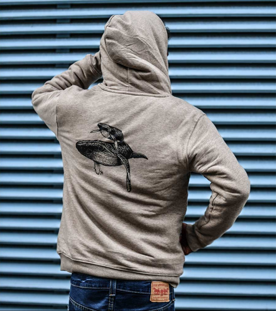 SWEAT MIXTE BALEINES