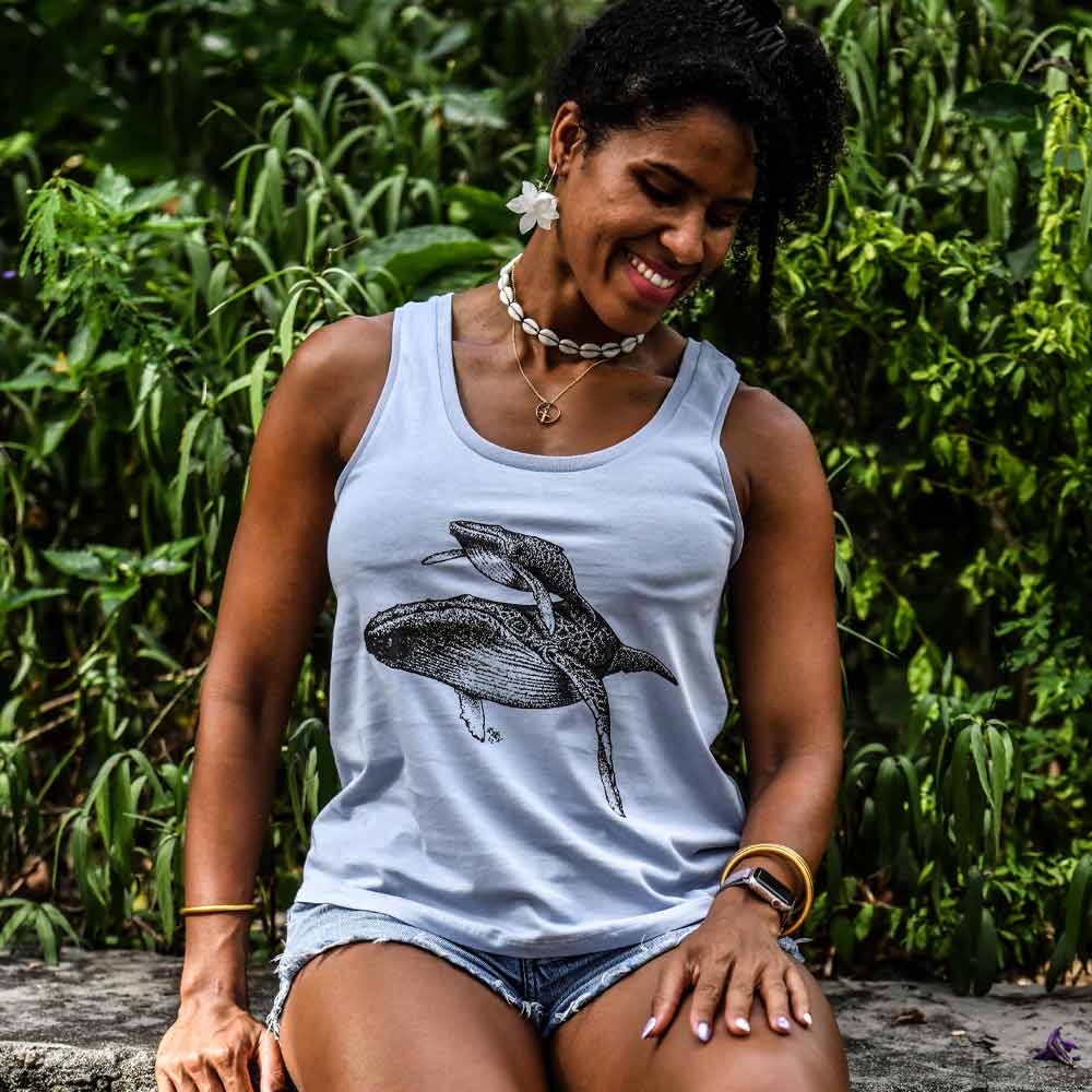 DEBARDEUR FEMME BALEINES