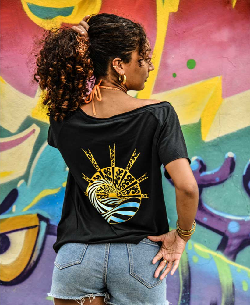 T-SHIRT FEMME NEW WAVE