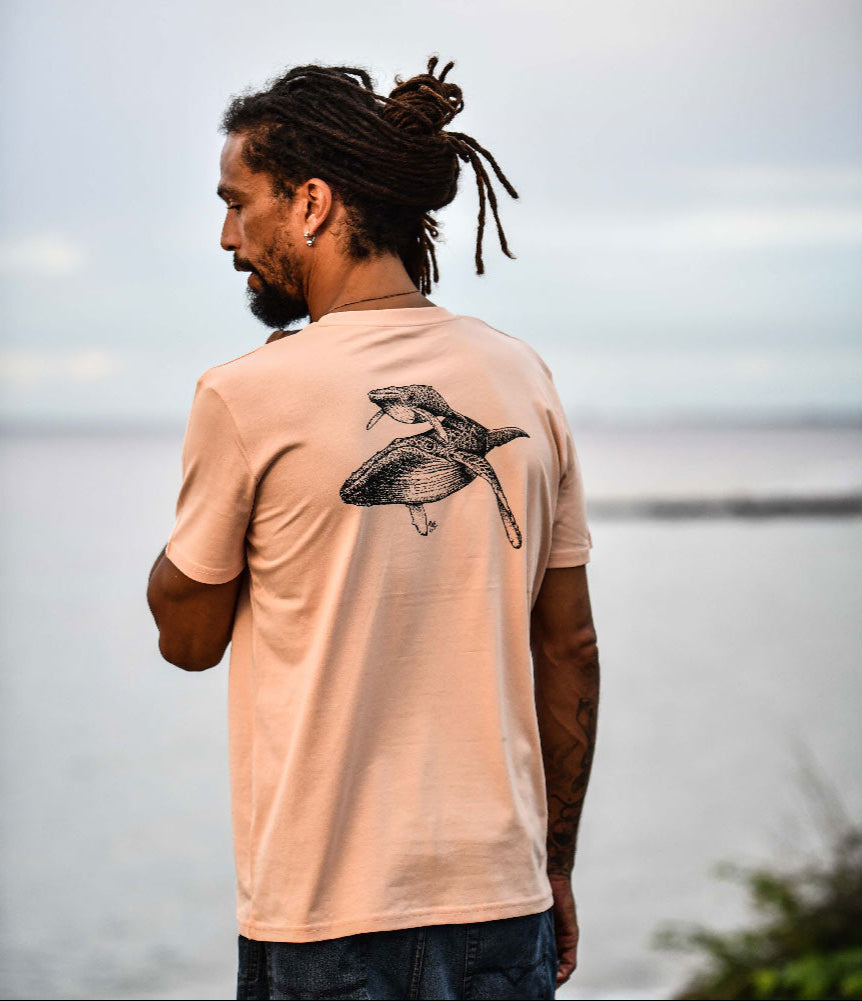 T-SHIRT HOMME BALEINES