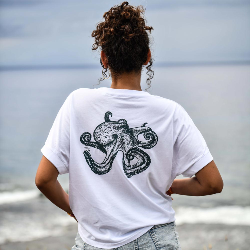 T-SHIRT FEMME OCTOPUS