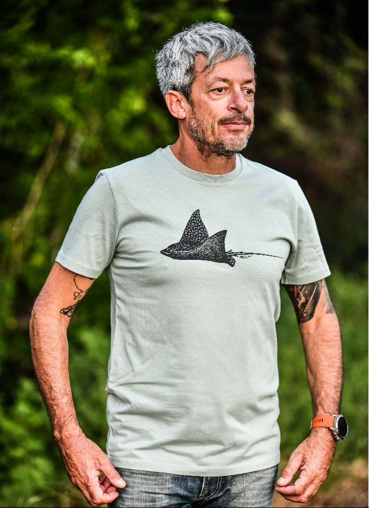 T-SHIRT HOMME RAIE