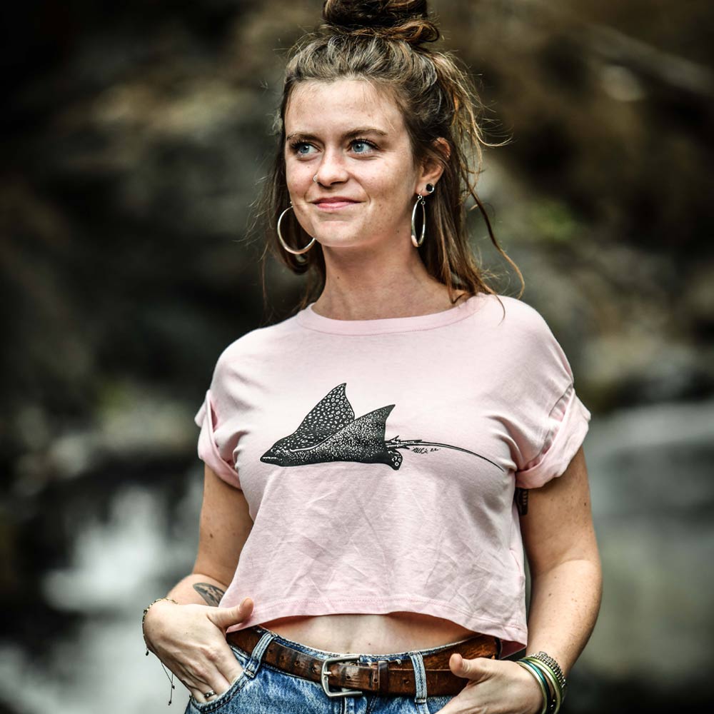 T-SHIRT FEMME RAIE