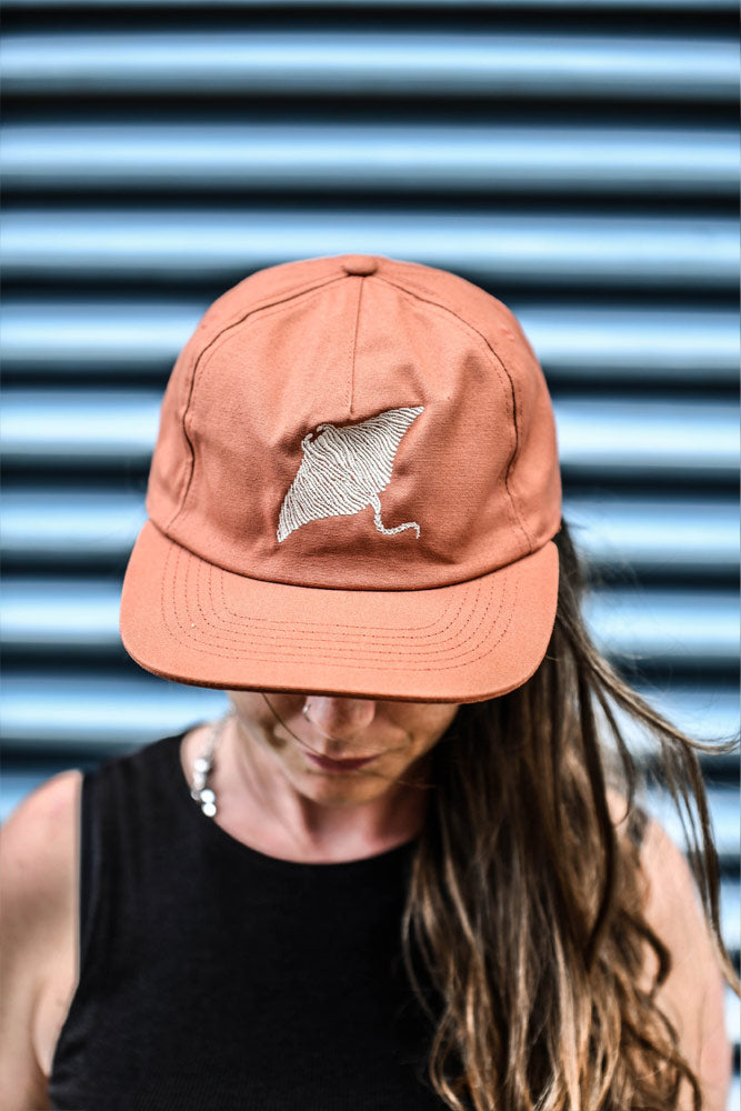 CASQUETTE_RAIE_MANTA_COTON BIO 