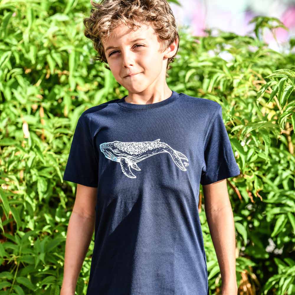 T-SHIRT ENFANT BALEINE