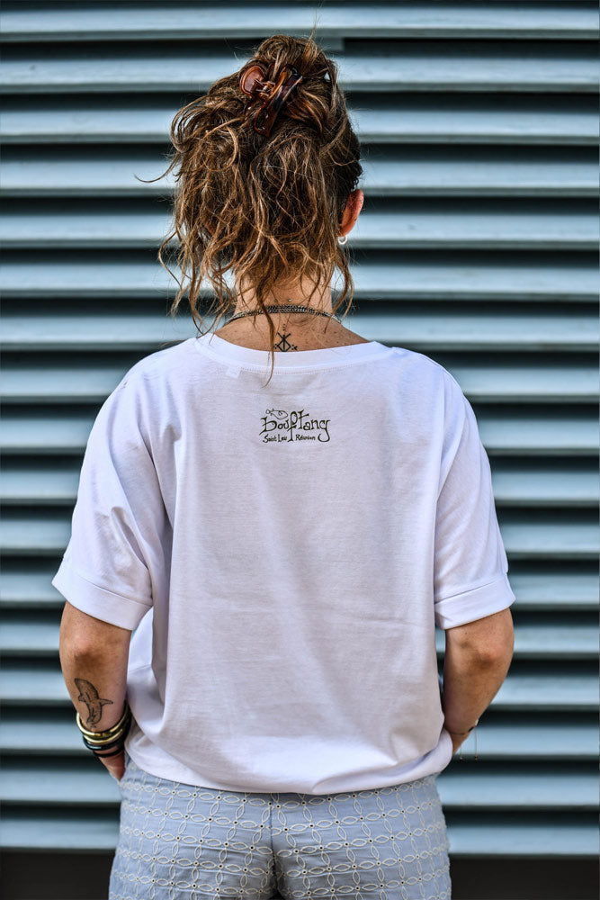 T-SHIRT_FEMME AMPLE_COTON_BIO