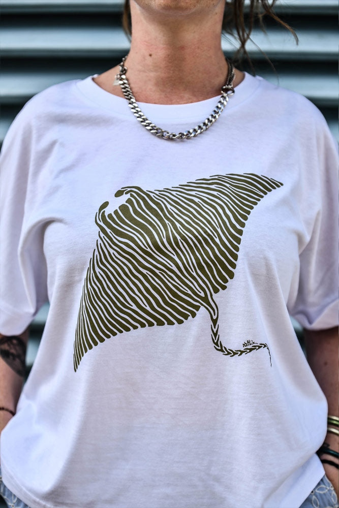 T-SHIRT_FEMME AMPLE_COTON_BIO_RAIE
