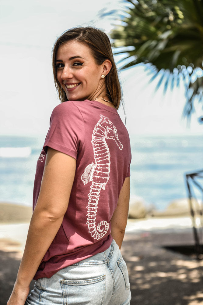 T-SHIRT FEMME HIPPOCAMPE 