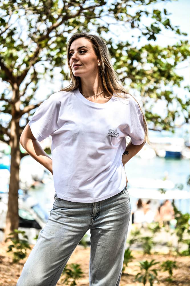 T-SHIRT FEMME TORTUE VERTE COTON BIO 