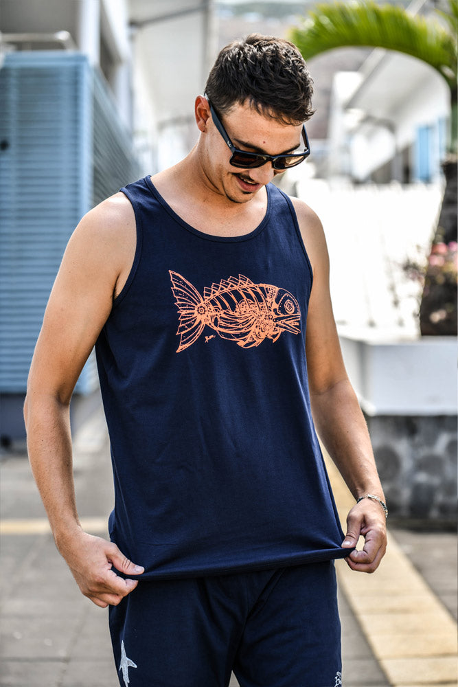 DEBARDEUR HOMME POISSON MEKA