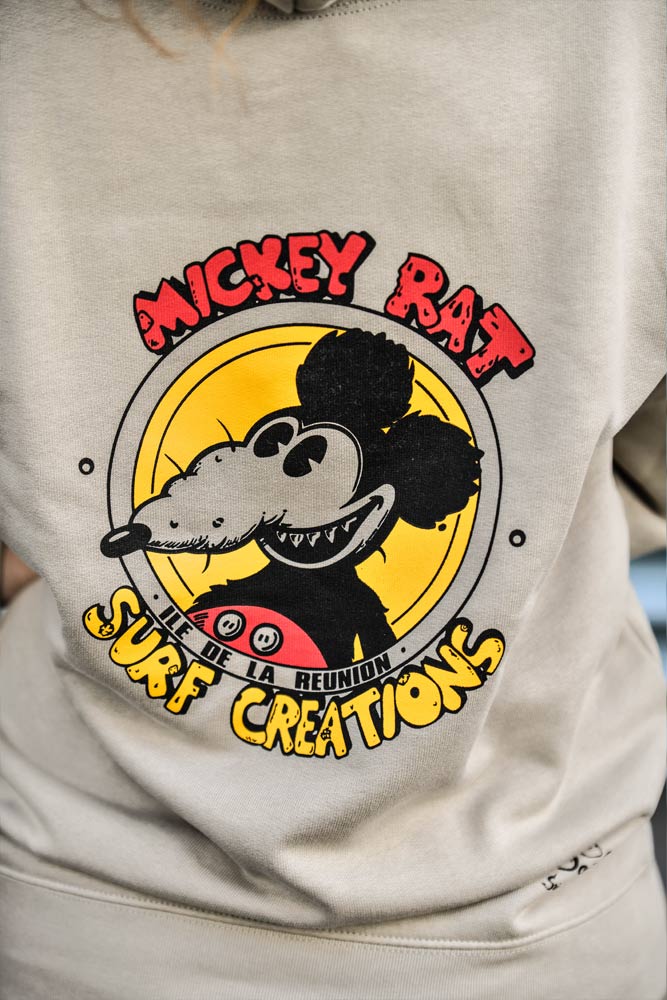 SWEAT MIXTE MICKEY RAT