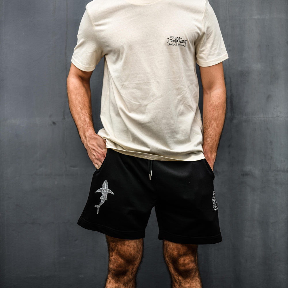 SHORT MIXTE REQUIN ZEBRE