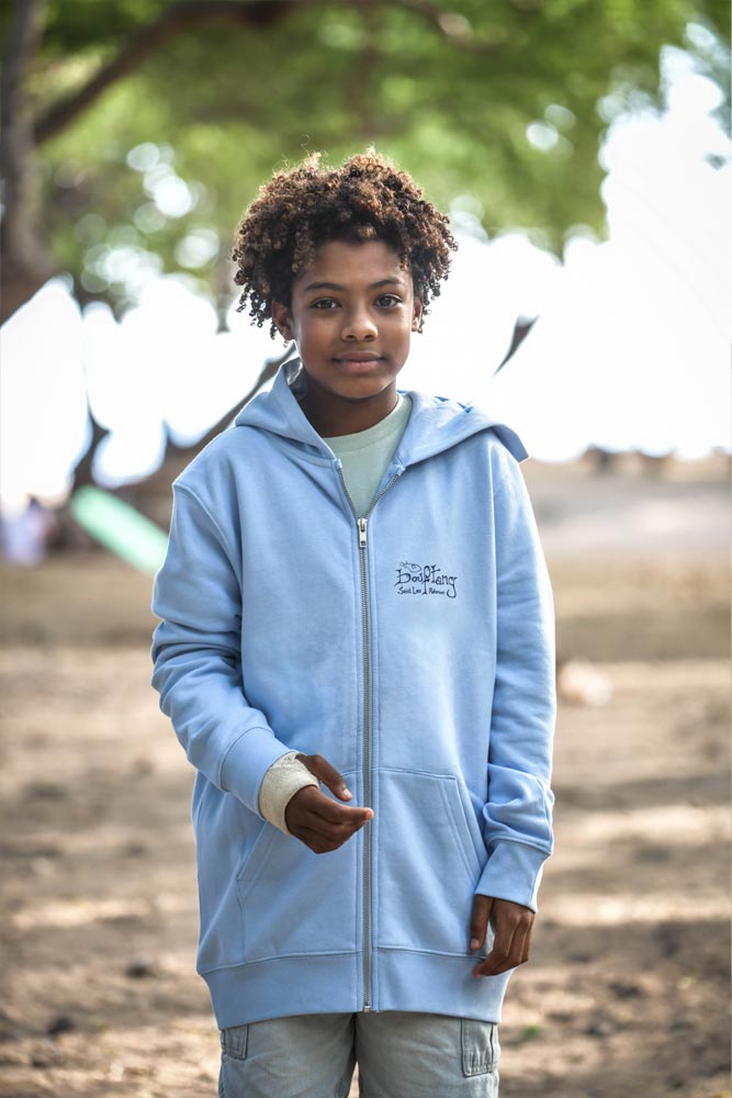 sweat a capuche enfant mixte 