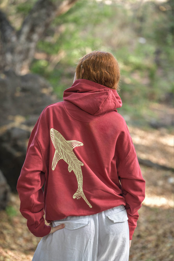 sweat mixte a capuche coton bio eco responsable