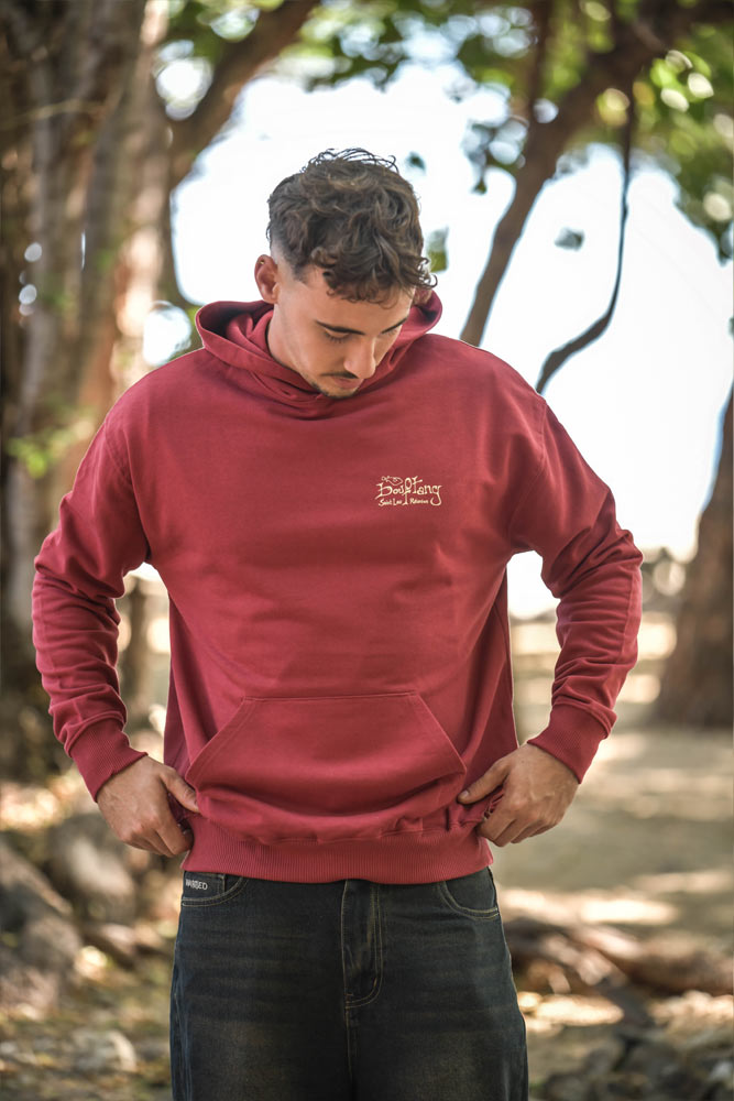 sweat mixte a capuche  eco responsable