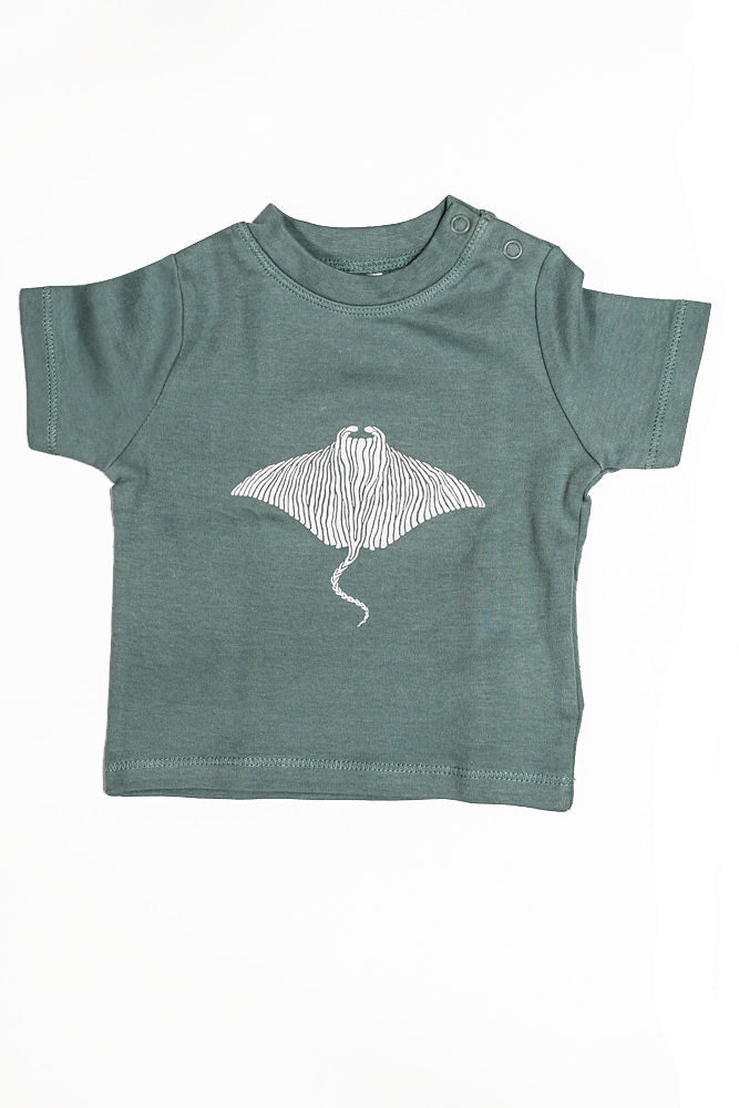 T-SHIRT BEBE RAIE MANTA