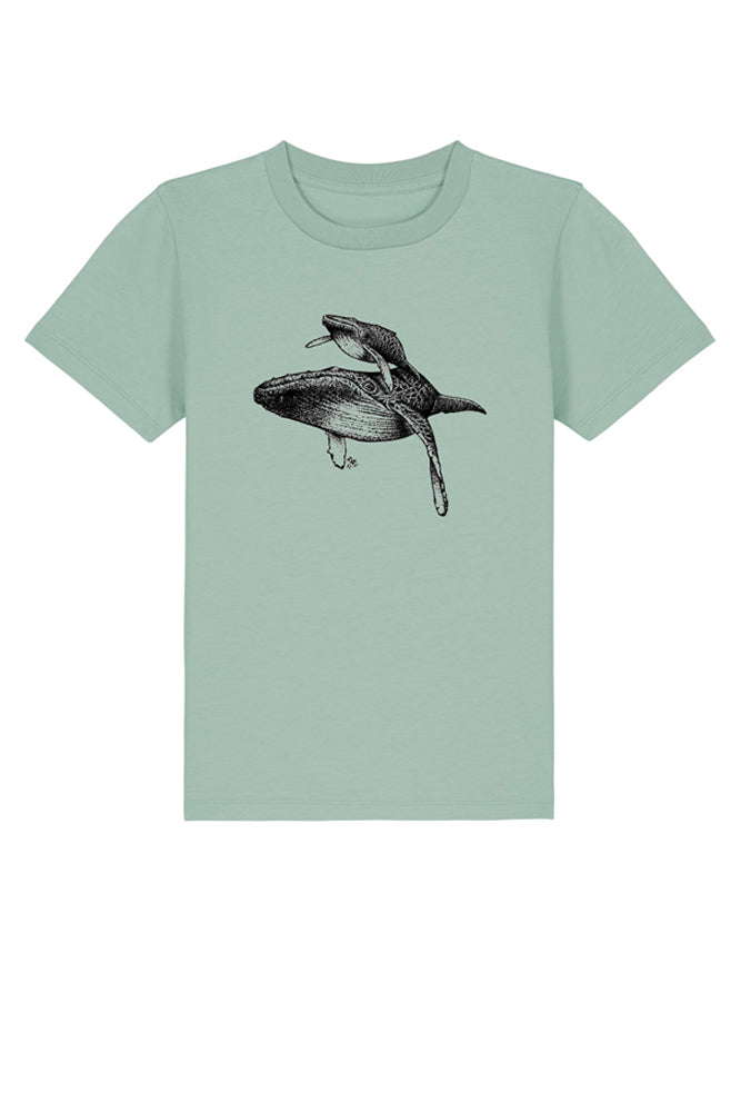T-SHIRT ENFANT BALEINES