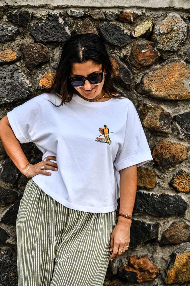 T-SHIRT FEMME FRANCOFOLIES 25
