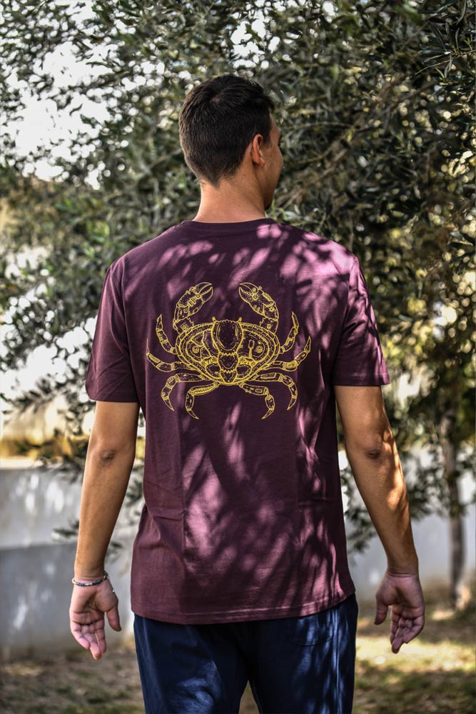 T-SHIRT HOMME CRABE MEKA