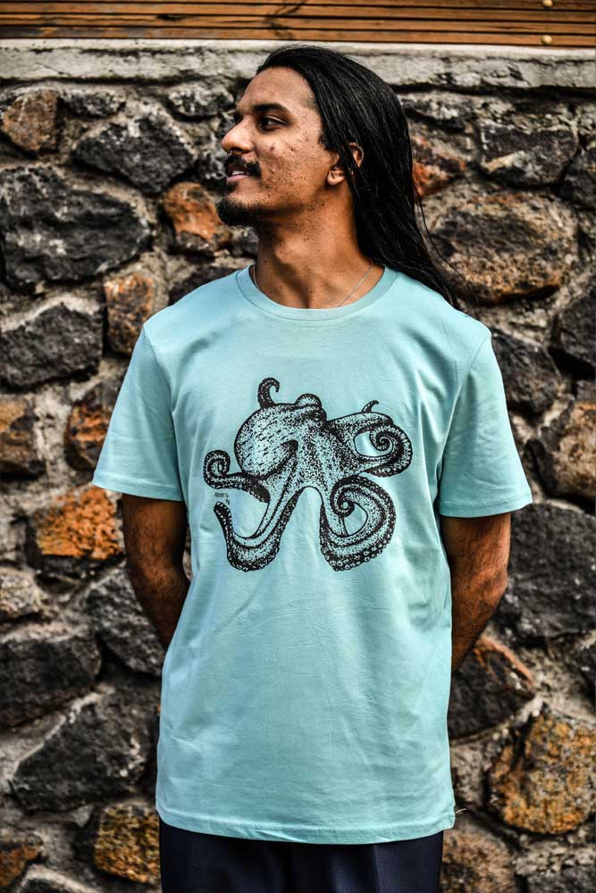 T-SHIRT HOMME OCTOPUS