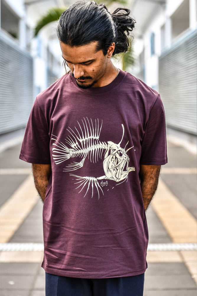 T-SHIRT HOMME POISSON LANTERNE - SÉRIE LIMITÉE