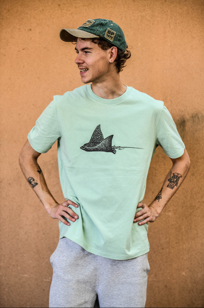 T-SHIRT HOMME RAIE