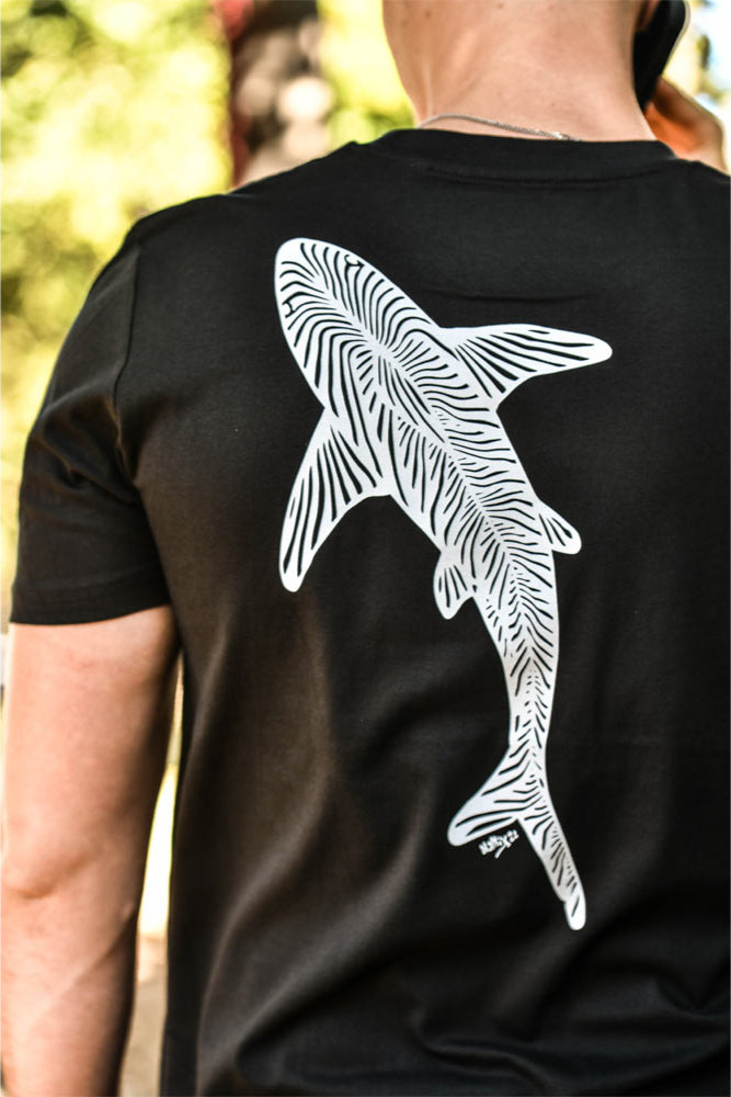 T-SHIRT HOMME REQUIN ZEBRE