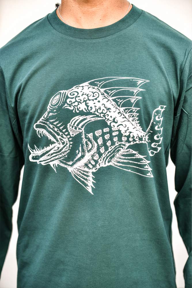 T-SHIRT HOMME POISSON MECHANT
