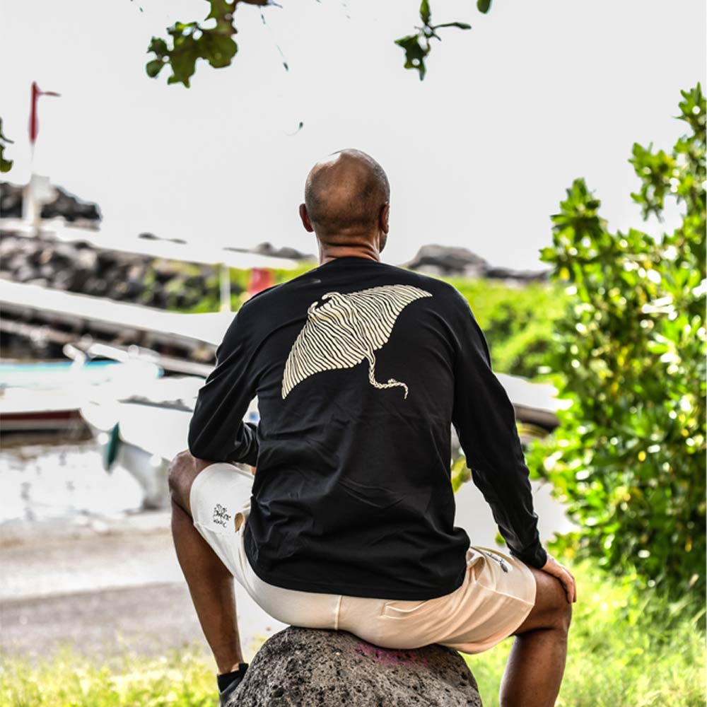T-SHIRT HOMME RAIE MANTA