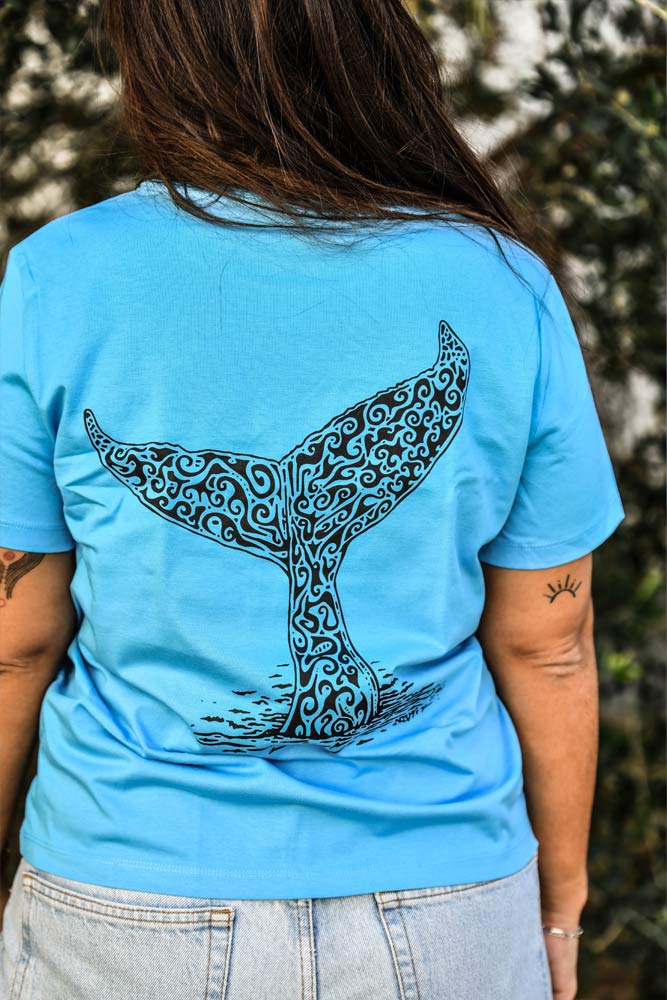 T-SHIRT FEMME QUEUE DE BALEINE