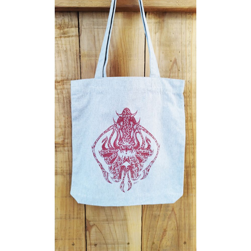 TOTE BAG / RED BROWN / LA PIEUVRE